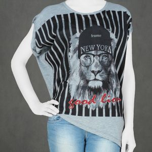تیشرت طرح Lion برند Lilac