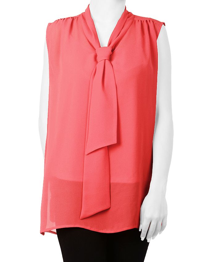 تاپ یقه کراواتی زنانه Adnan - Image 3