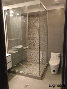 پارتیشن شیشه ای حمام
