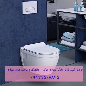 فروش کلید فلاش تانک دیواری توکار _ والهنگ و توالت های دیواری 22414950